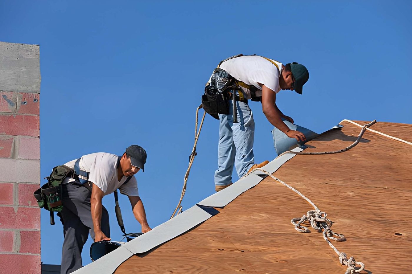 Chimney Flashing Repair & Replacement by Inspired Roofing And Foundation